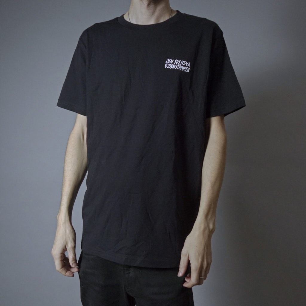 T-shirt svart - Den svenska björnstammen