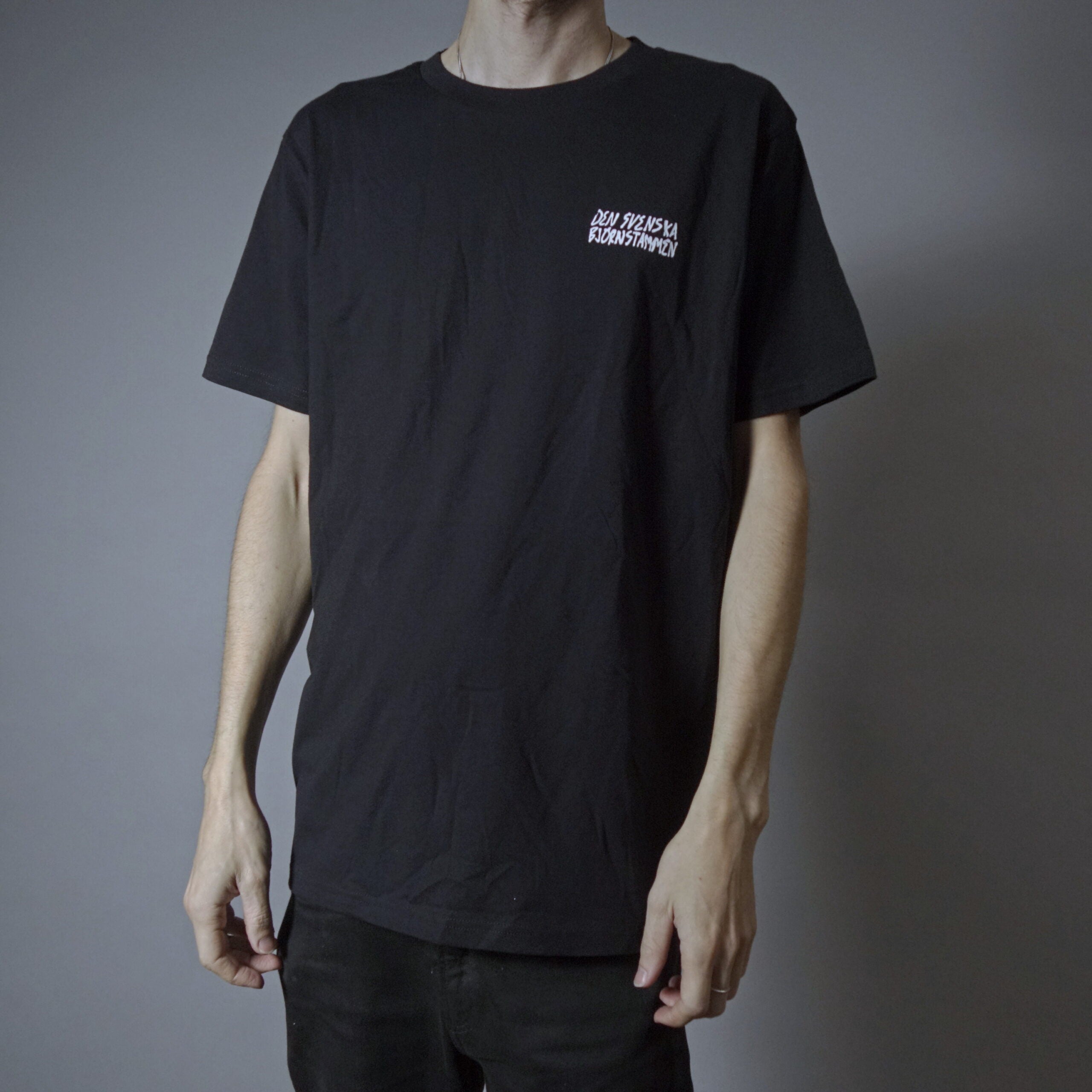 T-shirt svart - Den svenska björnstammen